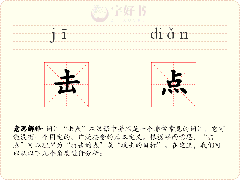 击点