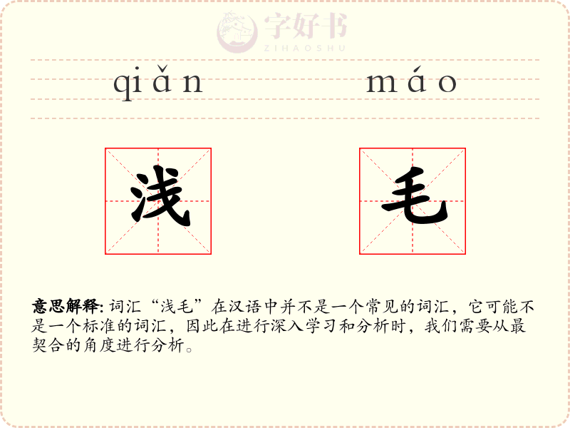 浅毛