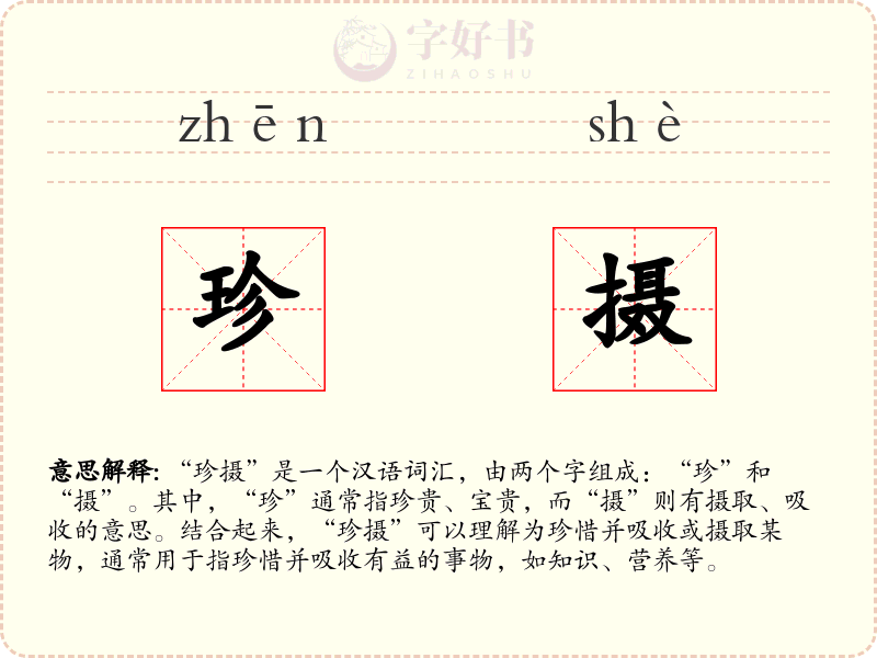 珍摄