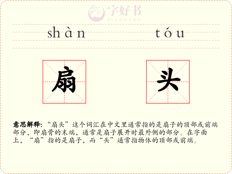 扇头