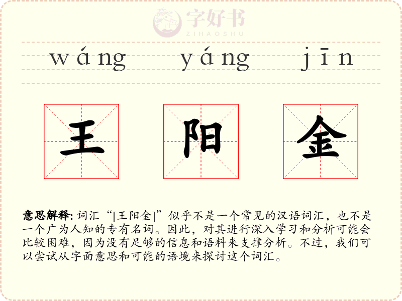 王阳金
