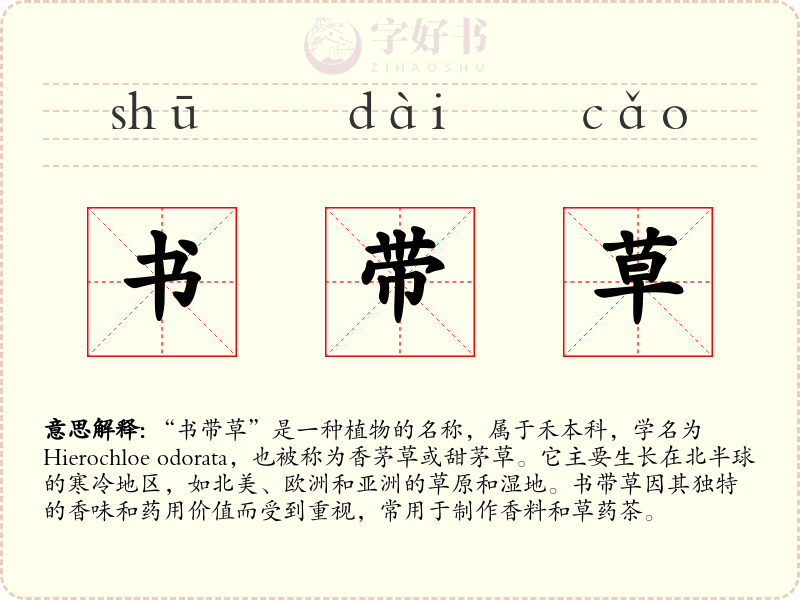 书带草