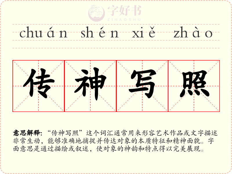 传神写照