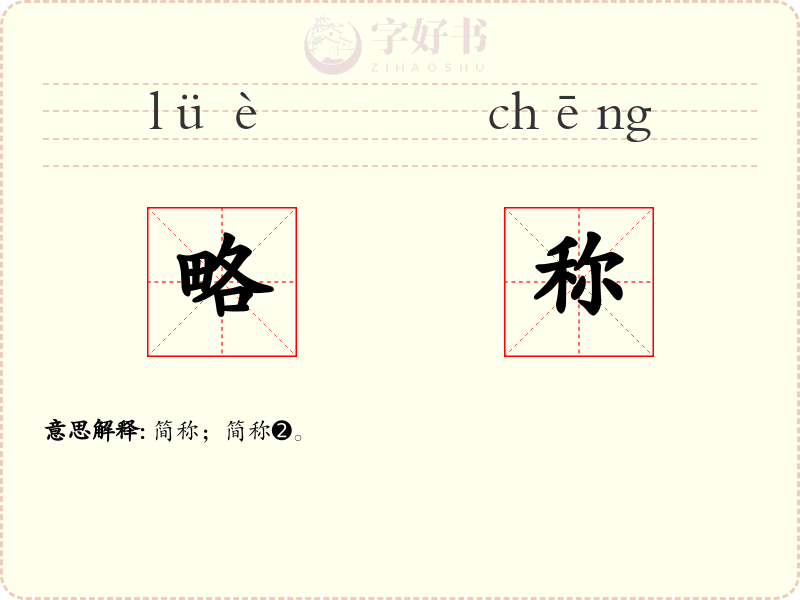 略称