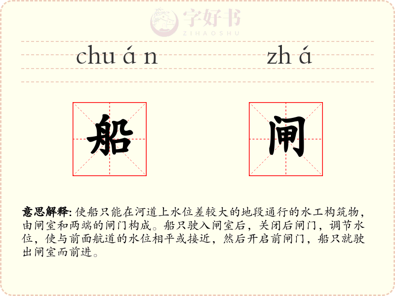 船闸