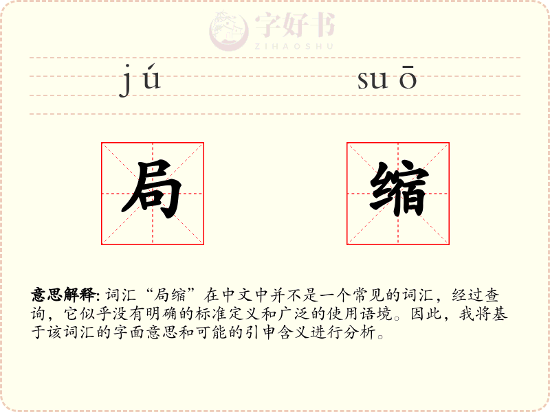 局缩