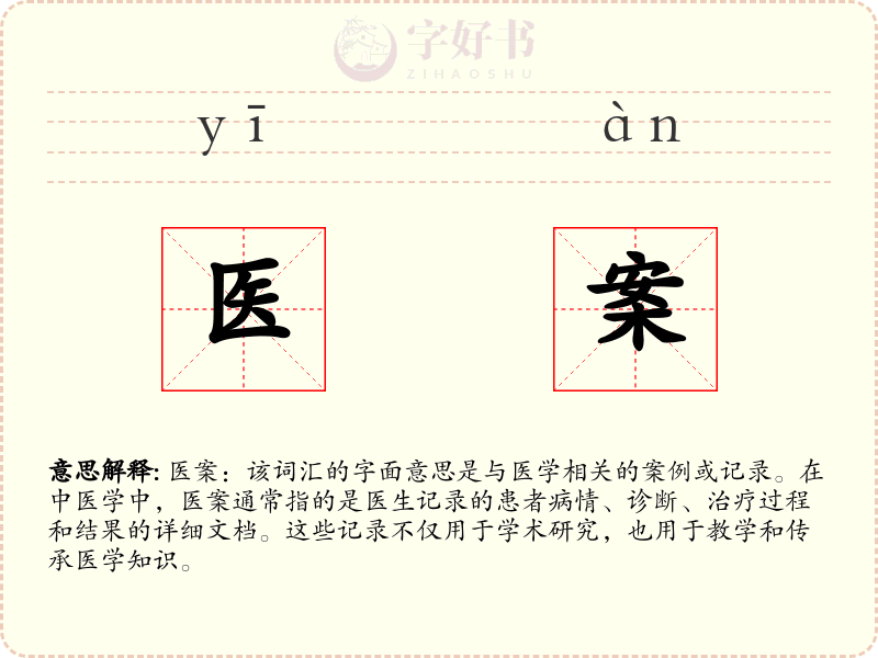 医案