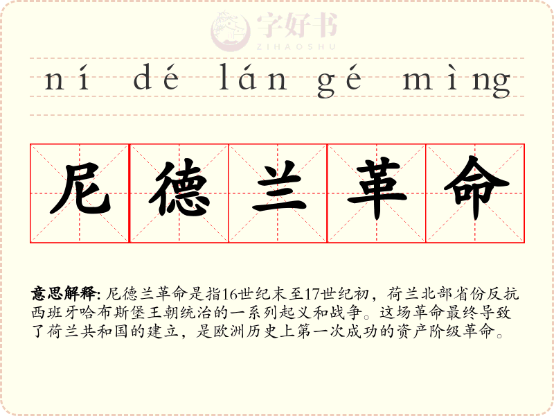 尼德兰革命
