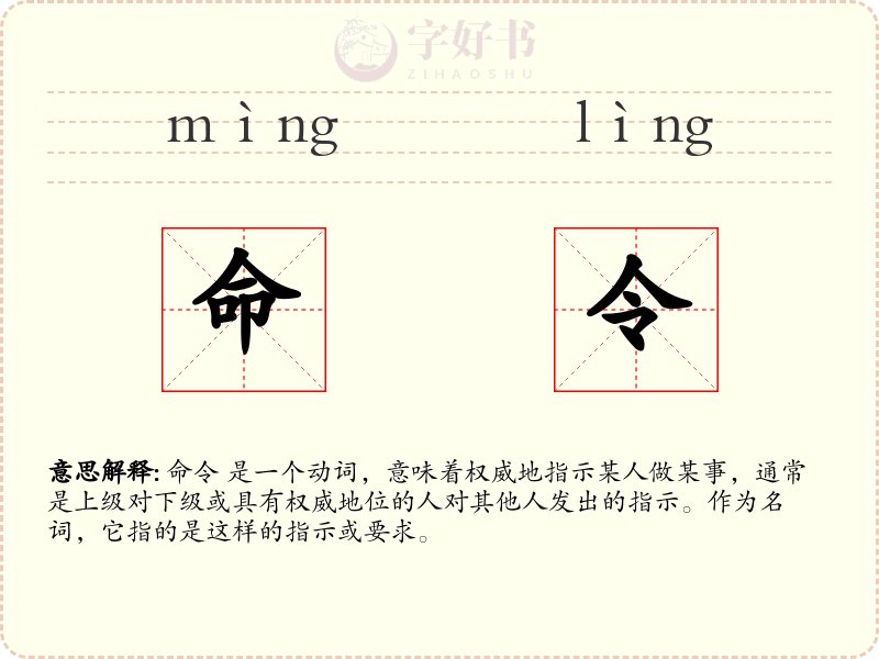 命令