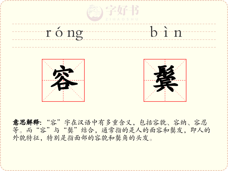 容鬓