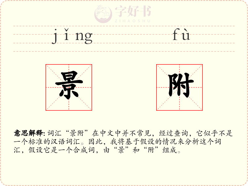景附