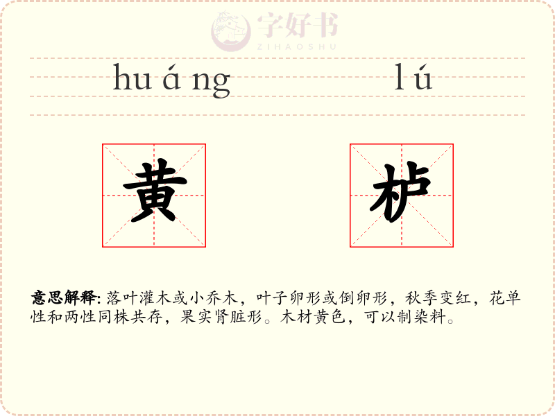 黄栌