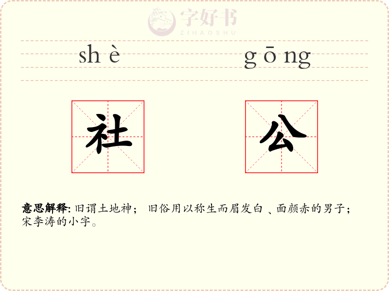 社公