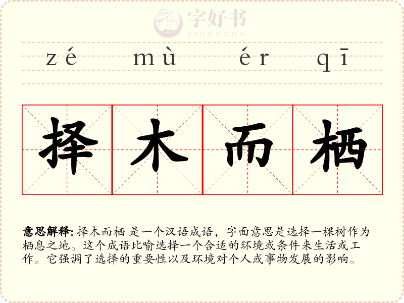 择木而栖