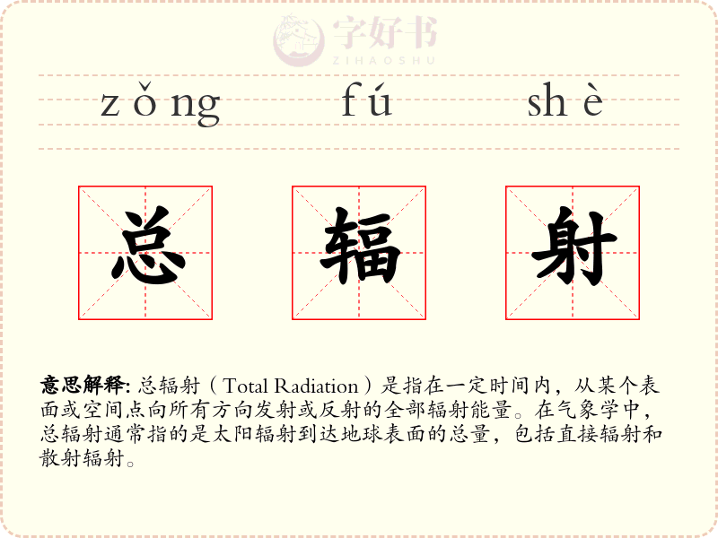 总辐射