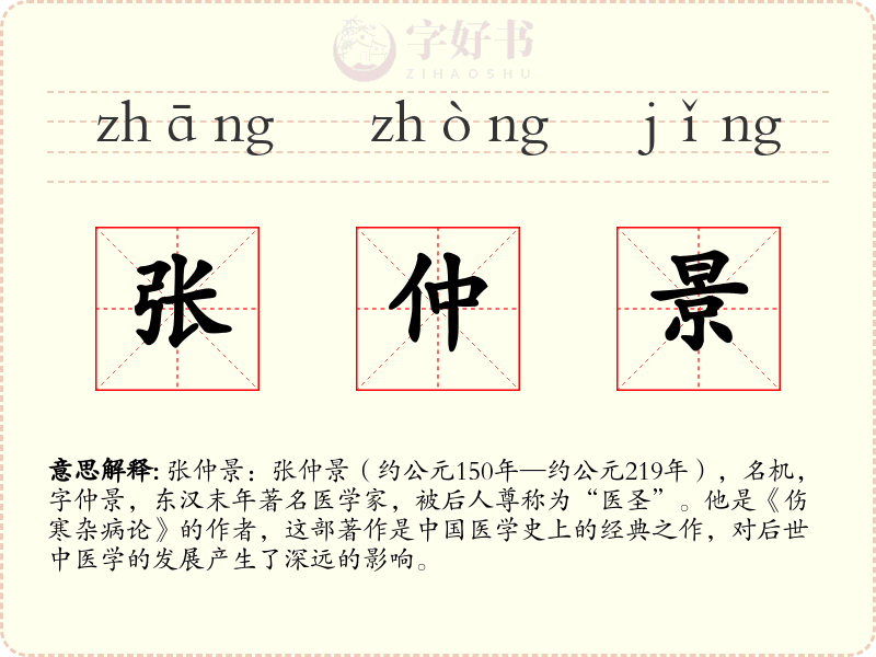 张仲景