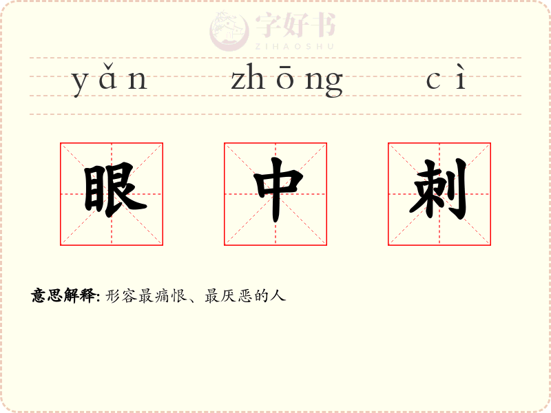 眼中刺