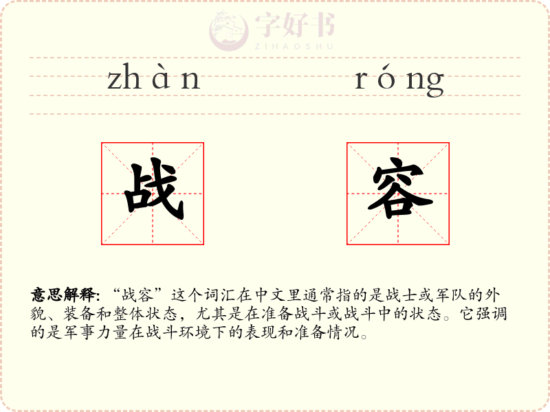 战容