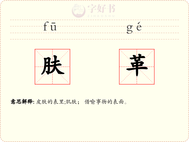 肤革