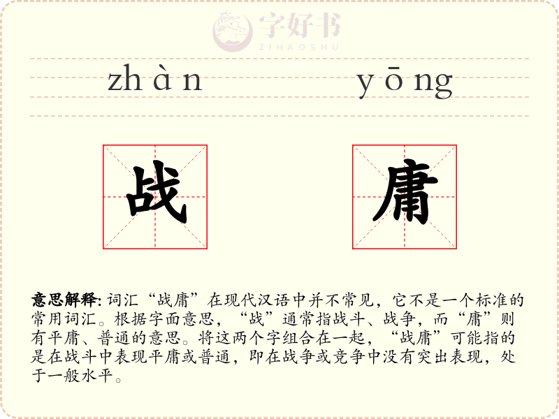 战庸