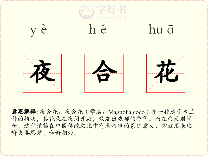 夜合花