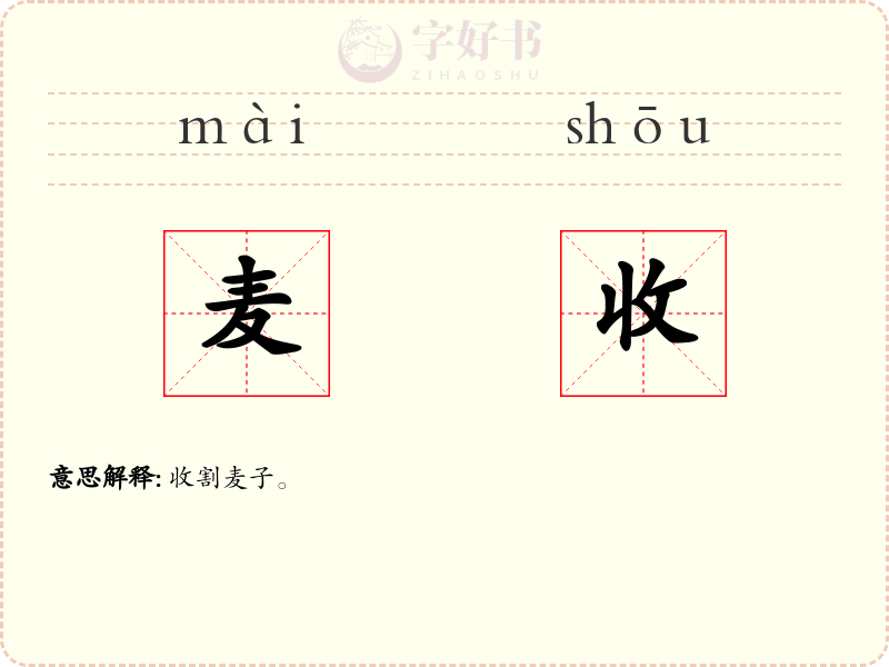 麦收