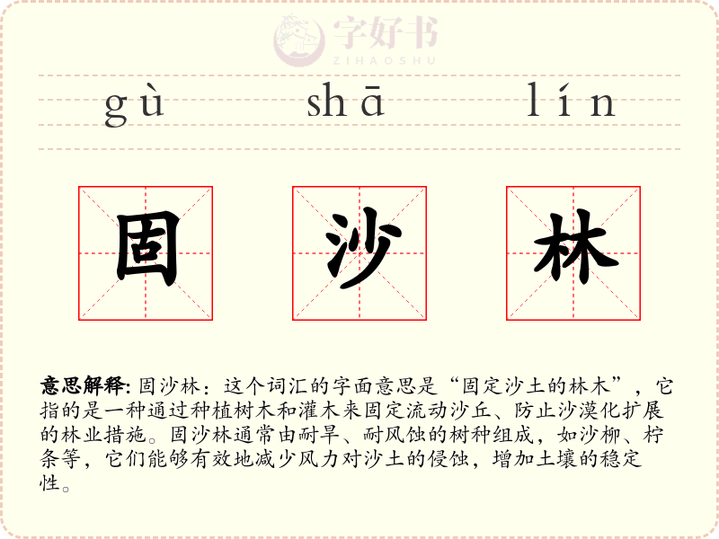固沙林