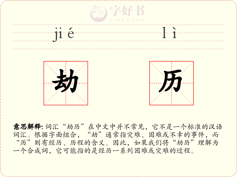 劫历