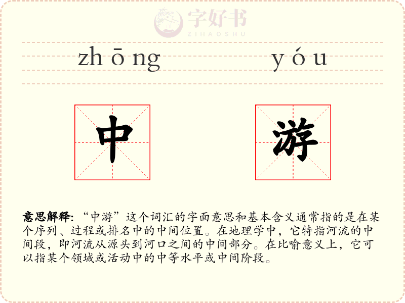 中游