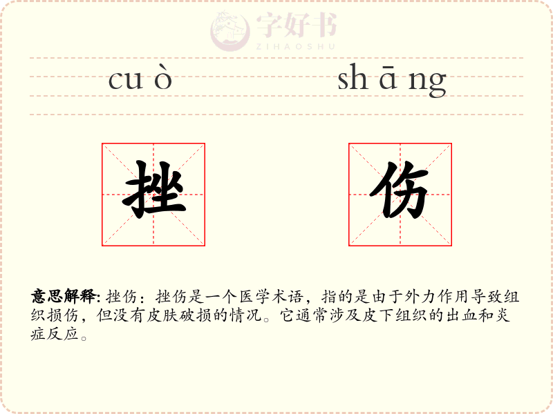 挫伤