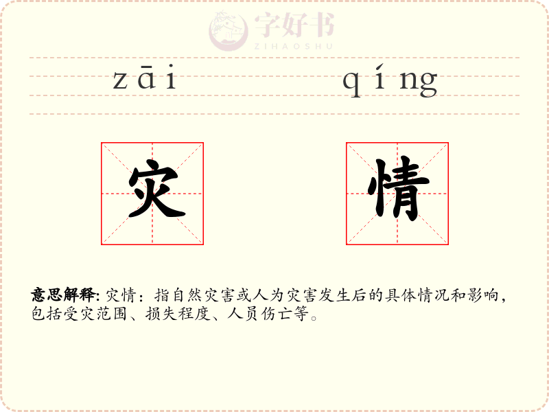 灾情
