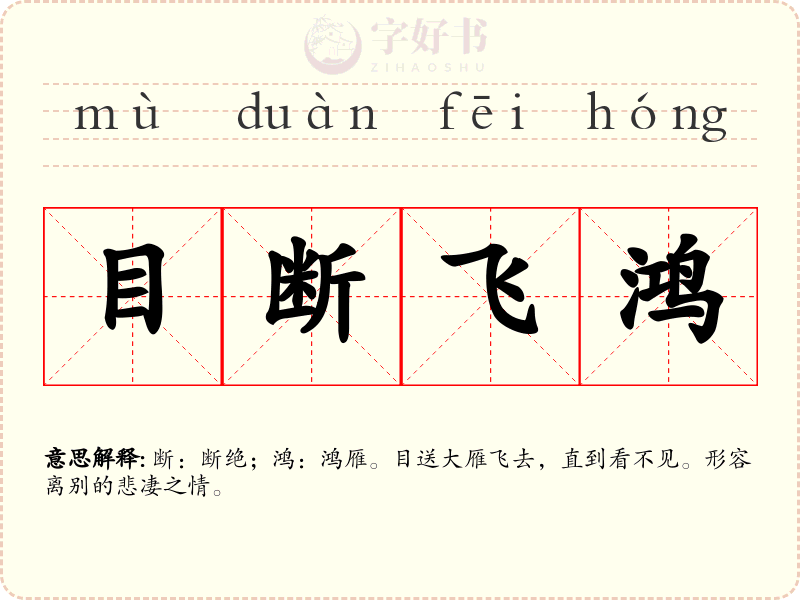 目断飞鸿
