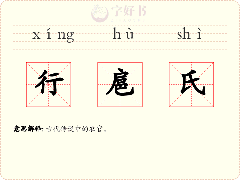 行扈氏