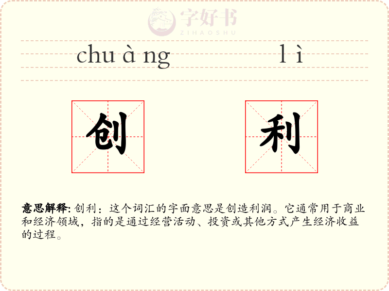 创利