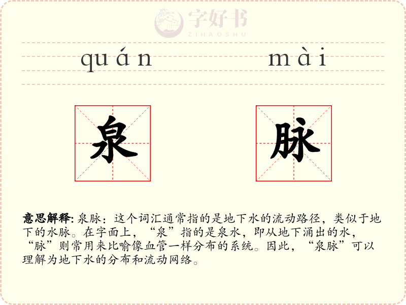 泉脉