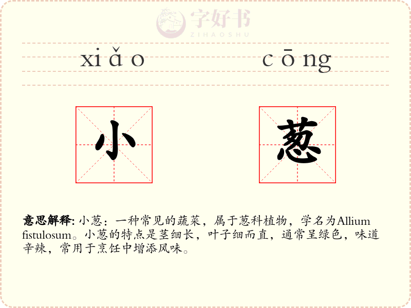 小葱