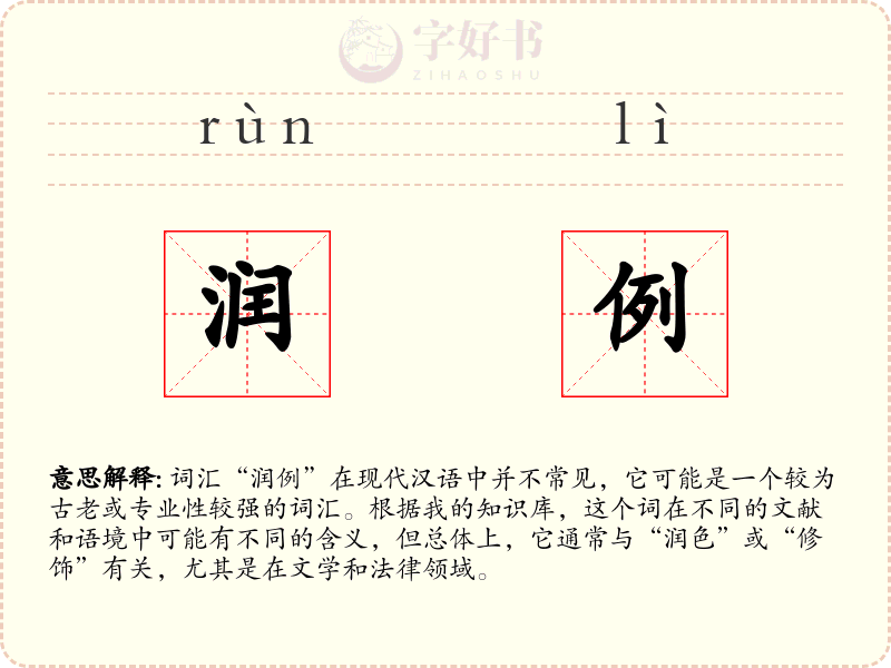 润例