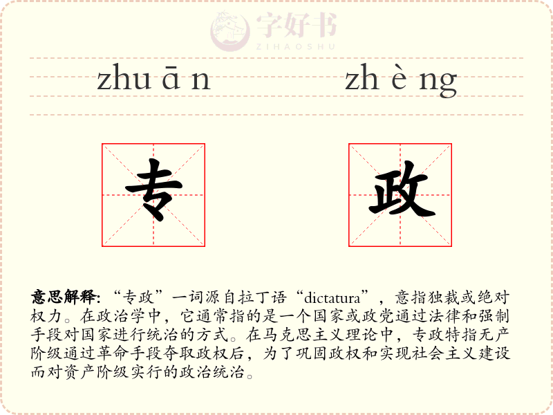 专政