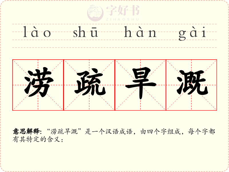 涝疏旱溉