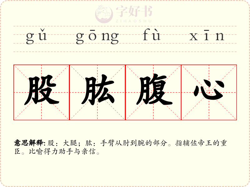 股肱腹心