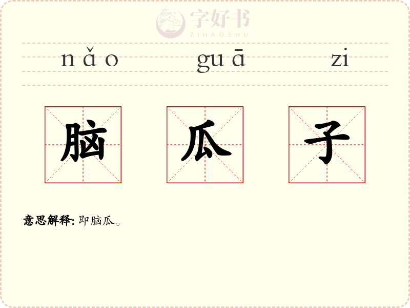 脑瓜子