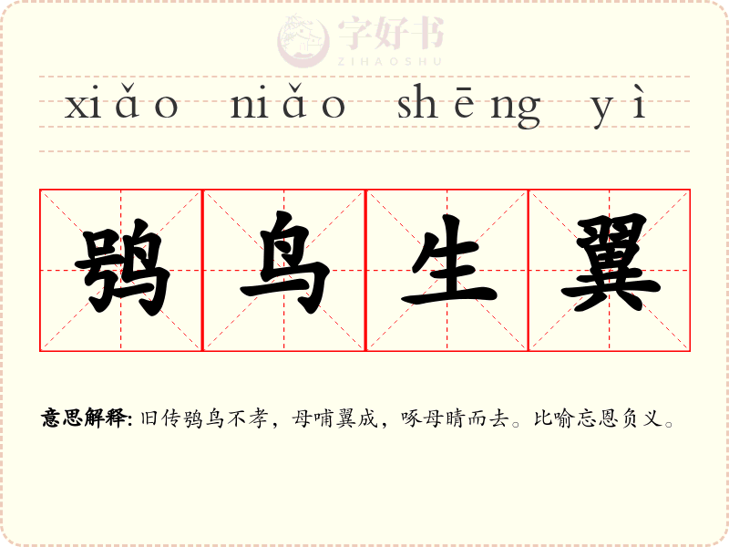 鸮鸟生翼