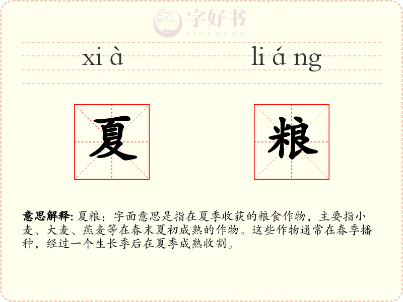 夏粮
