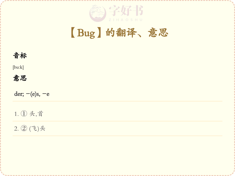 Bug