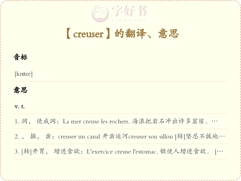 creuser