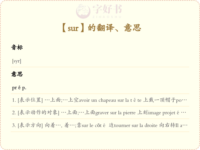 sur