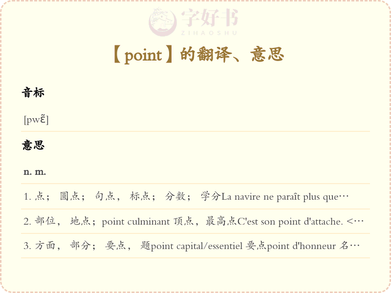 point