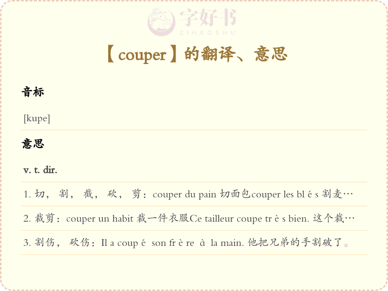 couper