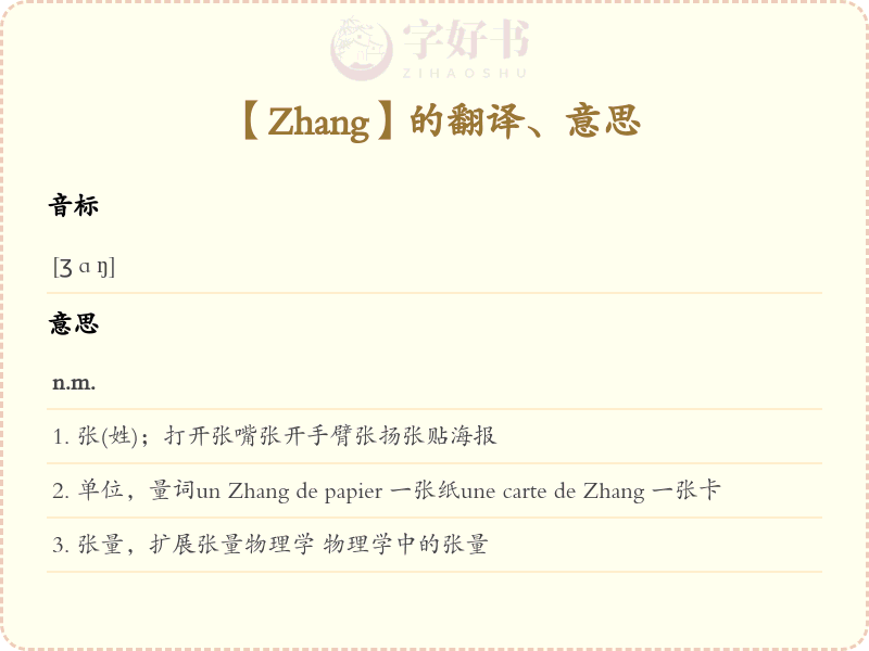 Zhang