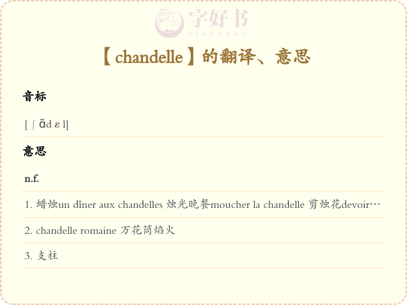 chandelle